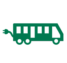 Illustration: bus with electrical cord